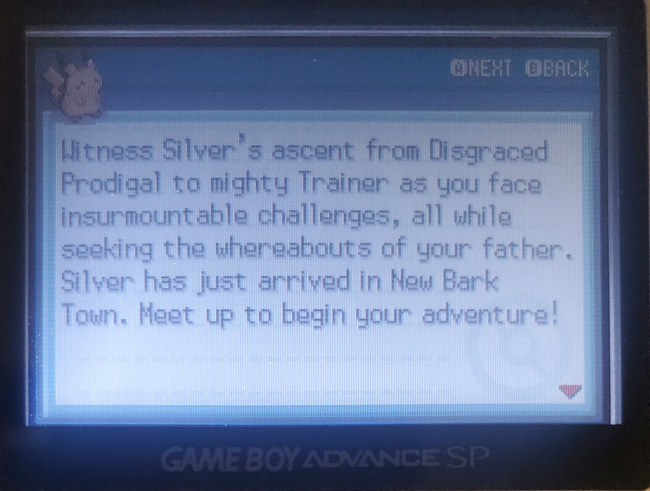 Pokemon Silver Rival GBA ROM Hack Video Game Boy Advance - for just $18.49! 