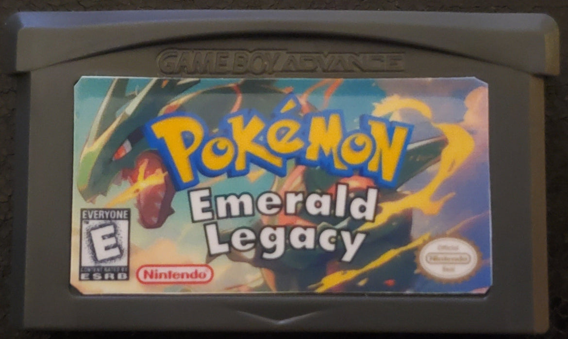 Pokemon Emerald Legacy GBA Pokemon ROM Hack Video Game Boy Advance - for just $17.49! 