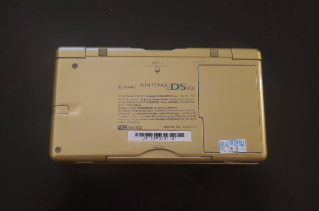 Nintendo DS Lite Console Zelda TriForce Gold NDS, DSL, DSi, and GBA - for just $119.99! 