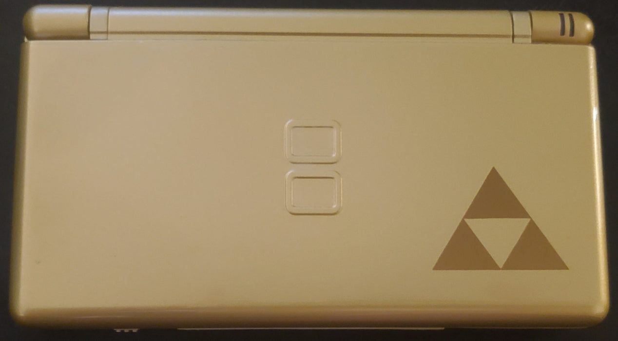 Nintendo DS Lite Console Zelda TriForce Gold NDS, DSL, DSi, and GBA - for just $119.99! 