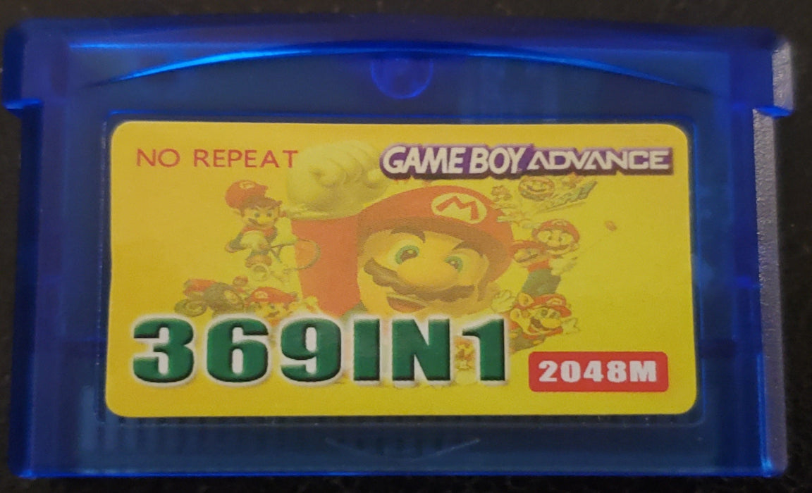 369 in 1 GBA GB Video Game Boy Advance Huge Collection - for just $49.99! 