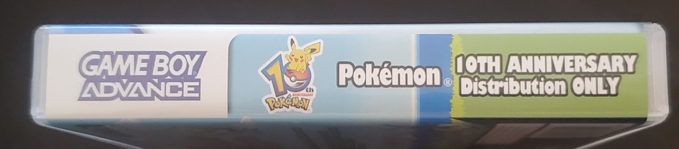 Pokemon 10th Anniversary Distribution Cartridge GBA Game Boy Advance - for just $34.99! 
