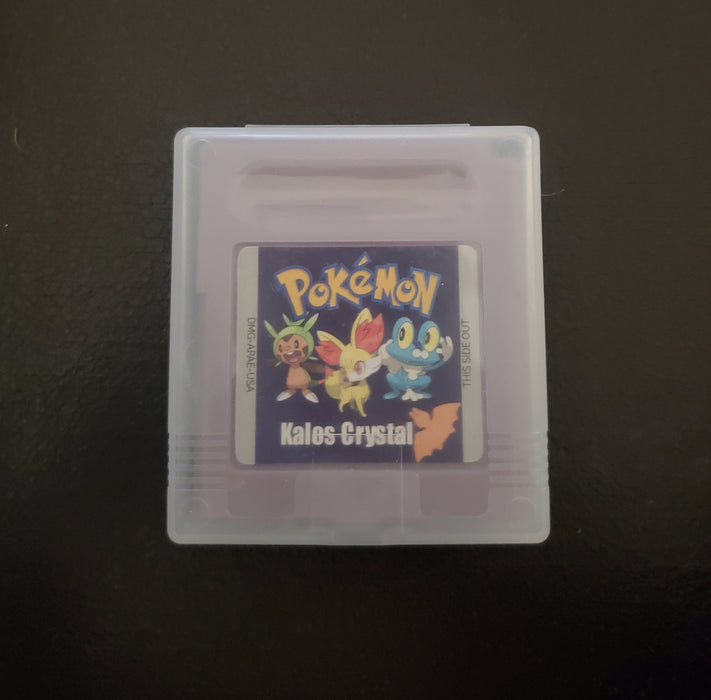 Pokemon Kalos Crystal GBC Video Game Gameboy Color ROM Hack - for just $15.99! 