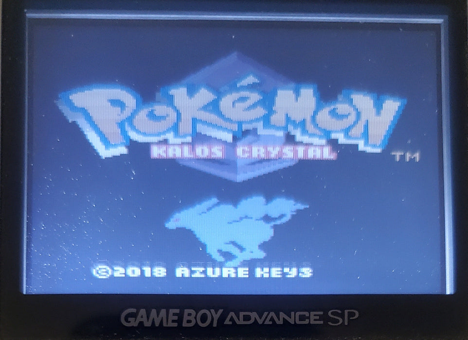 Pokemon Kalos Crystal GBC Video Game Gameboy Color ROM Hack - for just $15.99! 