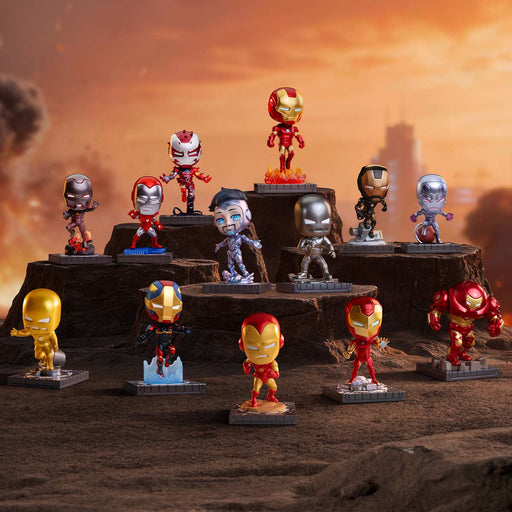 Marvel Iron Man: A Journey Through Armors Series Blind Box Figure | POP MART - for just $19.99! 