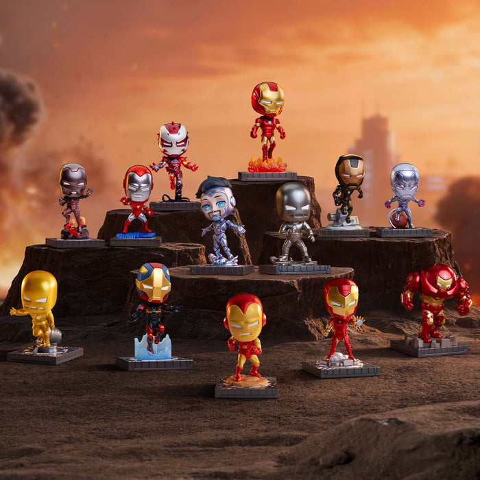 Marvel Iron Man: A Journey Through Armors Series Blind Box Figure | POP MART - for just $19.99! 