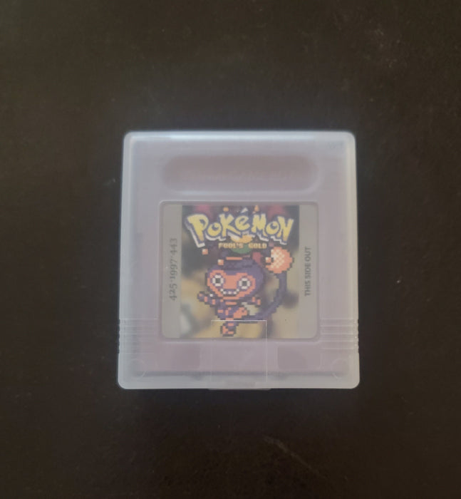 Pokemon Fool's Gold GBC Video Game Gameboy Color ROM Hack - for just $15.99! 