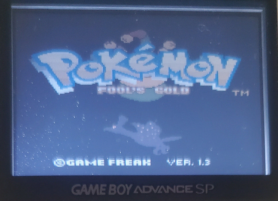 Pokemon Fool's Gold GBC Video Game Gameboy Color ROM Hack - for just $15.99! 