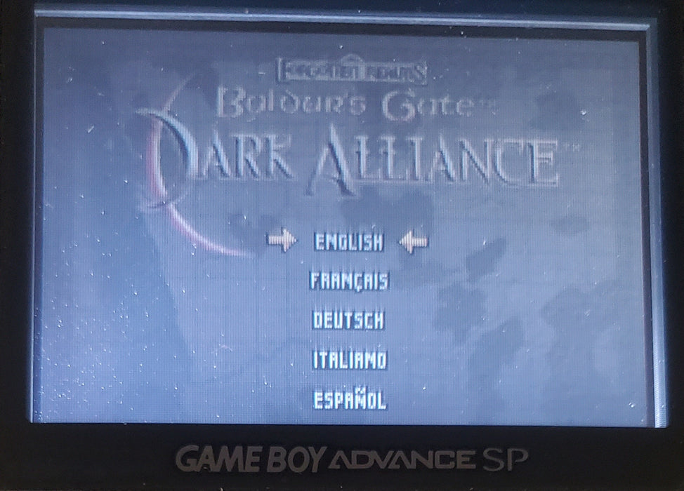 Baldur's Gate Dark Alliance GBA Video Game Boy Advance 2004 Nintendo - for just $12! 