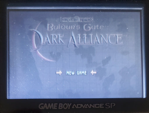 Baldur's Gate Dark Alliance GBA Video Game Boy Advance 2004 Nintendo - for just $12! 