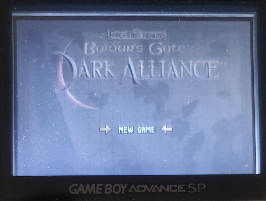 Baldur's Gate Dark Alliance GBA Video Game Boy Advance 2004 Nintendo - for just $12! 