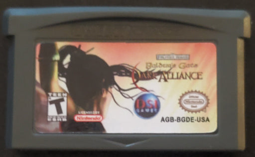 Baldur's Gate Dark Alliance GBA Video Game Boy Advance 2004 Nintendo - for just $12! 