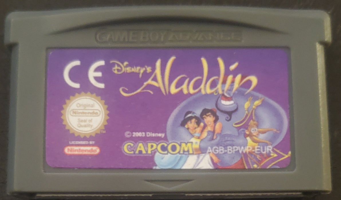 Aladdin GBA Video Game Cartridge Game Boy Advance 2004 Nintendo EUR - for just $12! 