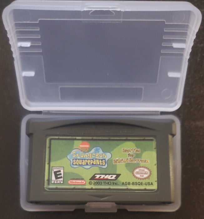 SpongeBob SquarePants Battle Bikini Bottom GBA Video Game Boy Advance - for just $12! 
