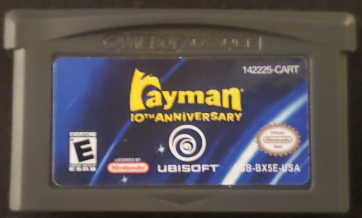 Rayman 10th Anniversary GBA Video Game Cartridge Game Boy Advance 2005 - for just $12! 