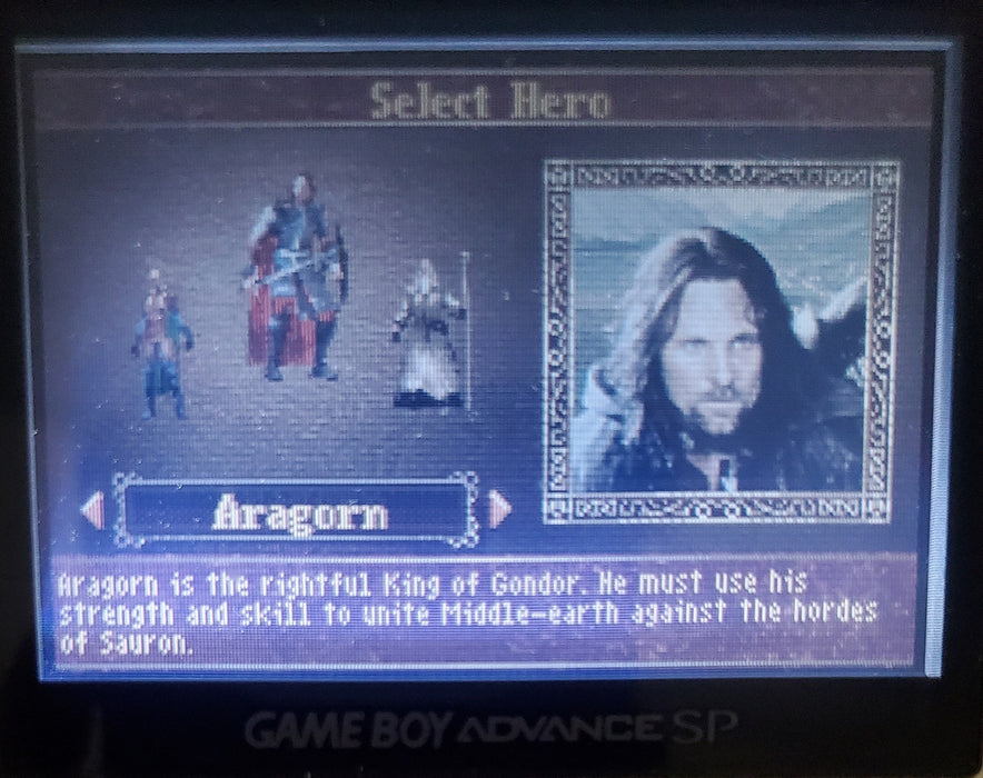 Lord of the Rings The Return of the King GBA Video Game Boy Advance 2003 EUR - for just $12! 