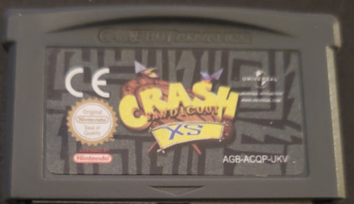 Crash Bandicoot XS GBA Video Game Cartridge Game Boy Advance 2002 UKV - for just $12! 