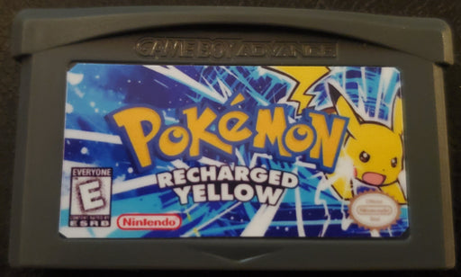 Pokemon Recharged Yellow GBA Pokemon ROM Hack Game Boy Advance - for just $19.49! 