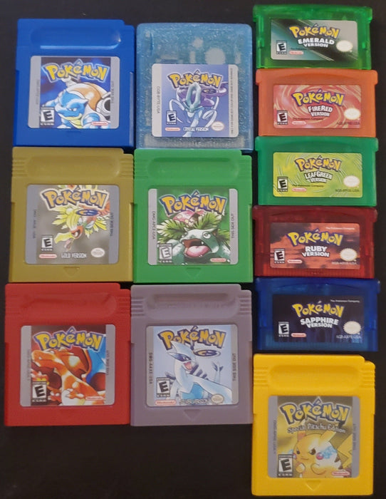 GBC Video Game Cartridge Collection Nintendo Gameboy Color - for just $13.99! 