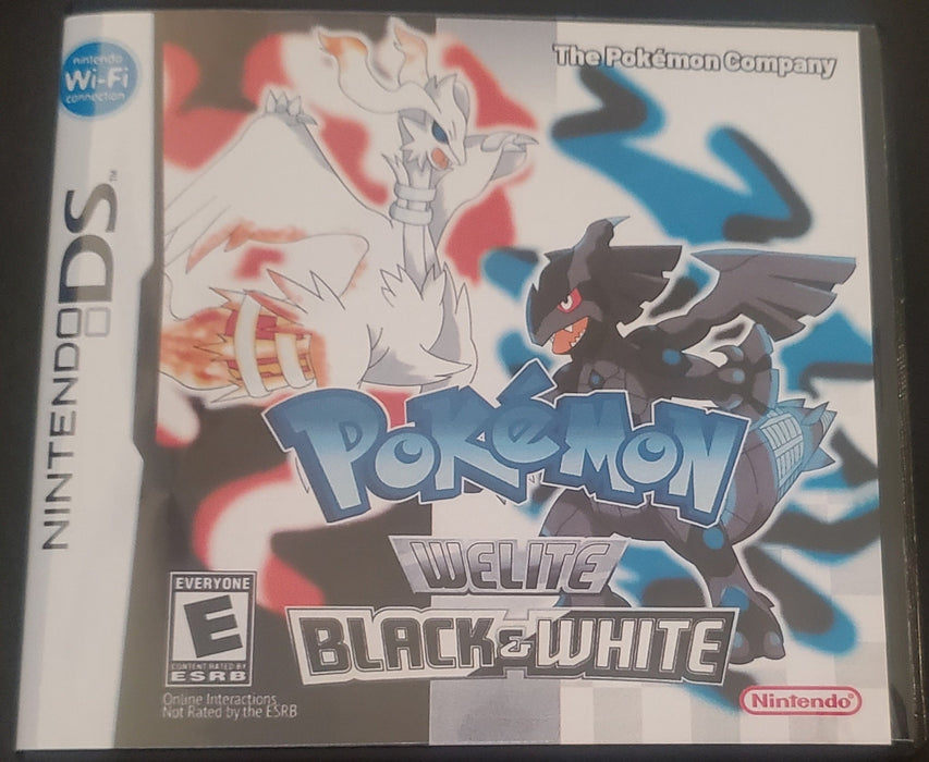 Pokemon Elite Black & White 1 NDS Video Game Nintendo DS with Box ROM Hack - for just $26.99! 