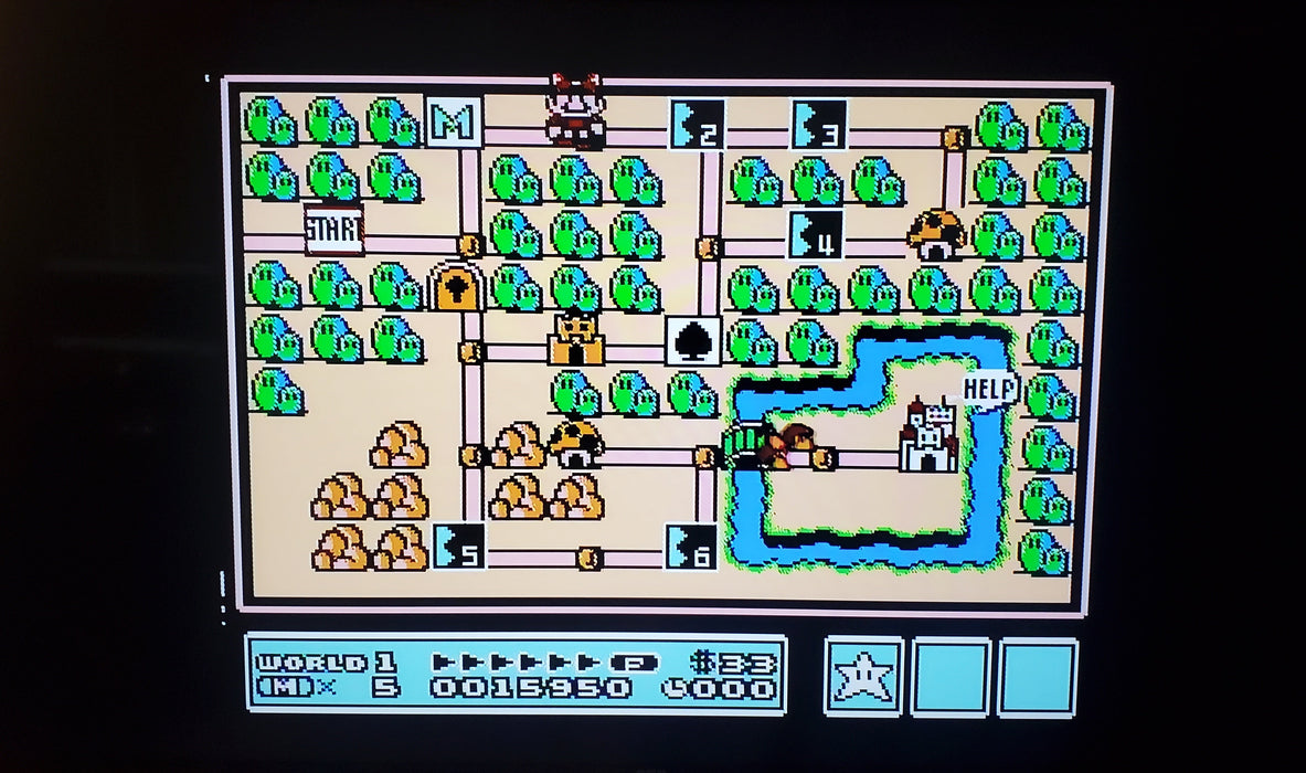 Super Mario Bros 3 NES Game Nintendo Entertainment System 1990 - for just $39.99! 