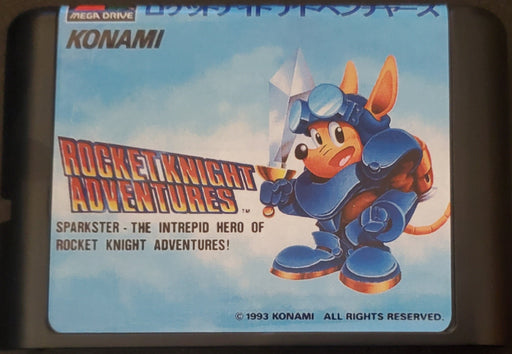 Rocket Knight Adventures Sega Genesis Mega Drive Video Game Cartridge - for just $19.99! 