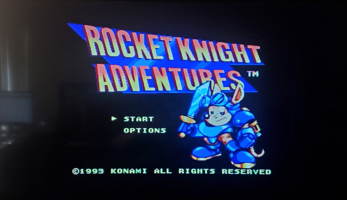 Rocket Knight Adventures Sega Genesis Mega Drive Video Game Cartridge - for just $19.99! 