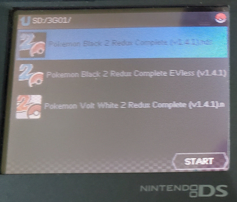 Pokemon Redux Blaze Black & Volt White 2 NDS Game Nintendo DS ROM Hack - for just $28.99! 