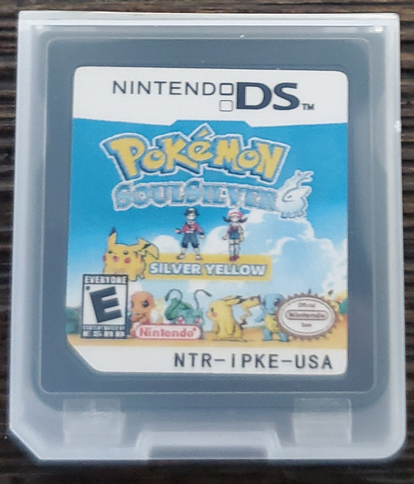 Pokemon SoulSilver Silver Yellow NDS Nintendo DS ROM Hack Video Game - for just $26.99! 