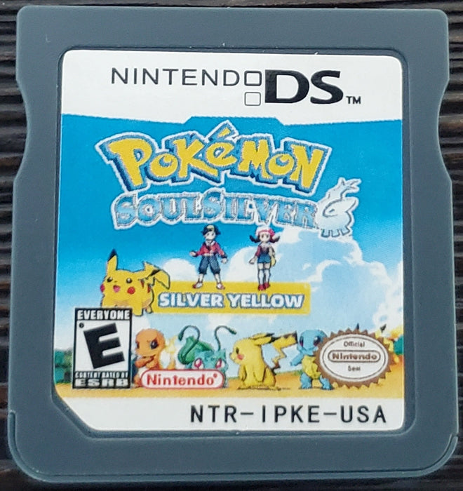 Pokemon SoulSilver Silver Yellow NDS Nintendo DS ROM Hack Video Game - for just $26.99! 