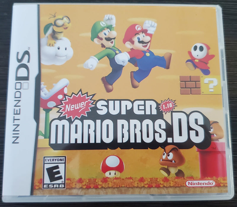 Newer Super Mario Bros DS V1.16 NDS Nintendo DS ROM Hack Video Game - for just $26.99! 