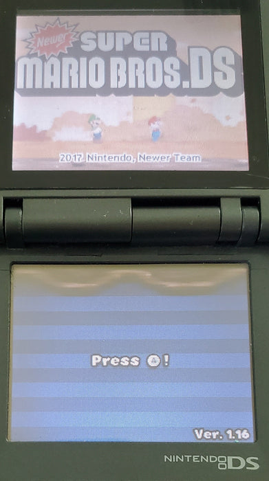 Newer Super Mario Bros DS V1.16 NDS Nintendo DS ROM Hack Video Game - for just $26.99! 