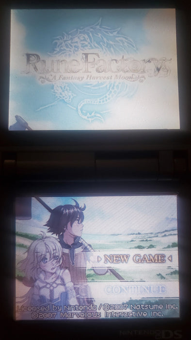 Rune Factory A Fantasy Harvest Moon NDS Video Game Nintendo DS 2006 - for just $22.99! 