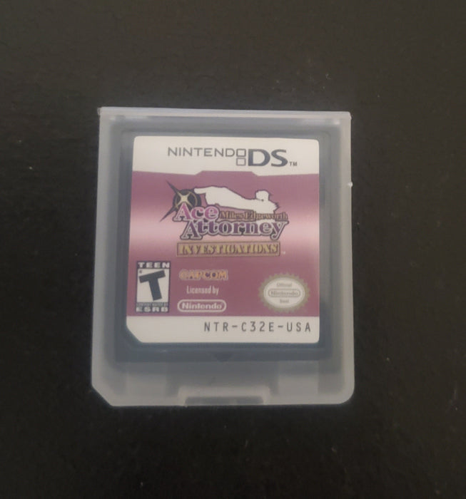 Ace Attorney Investigations Miles Edgeworth NDS Video Game Nintendo DS - for just $22.99! 