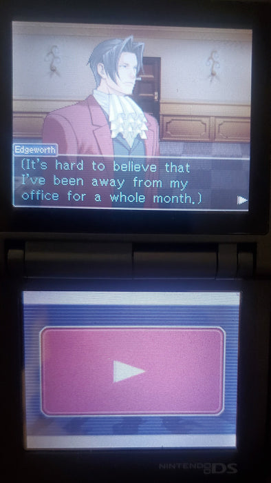 Ace Attorney Investigations Miles Edgeworth NDS Video Game Nintendo DS - for just $22.99! 