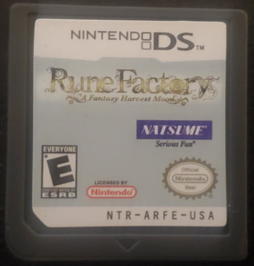 Rune Factory A Fantasy Harvest Moon NDS Video Game Nintendo DS 2006 - for just $22.99! 