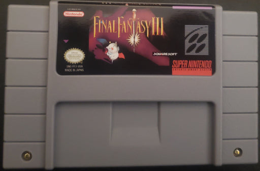 Final Fantasy 3 SNES Video Game Cartridge Super Nintendo 1994 - for just $22.99! 