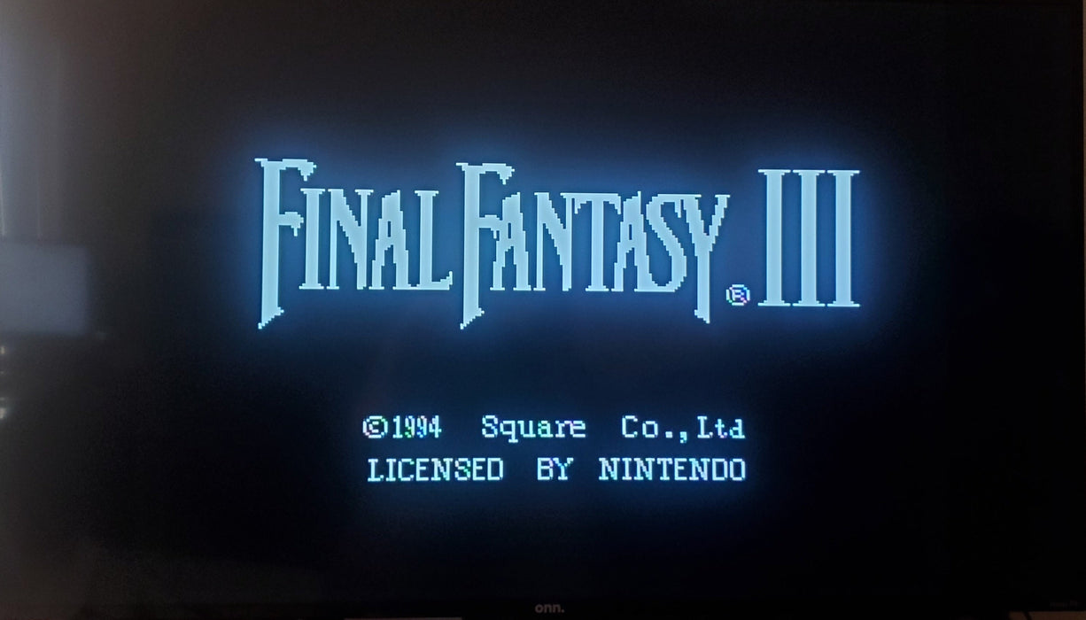 Final Fantasy 3 SNES Video Game Cartridge Super Nintendo 1994 - for just $22.99! 