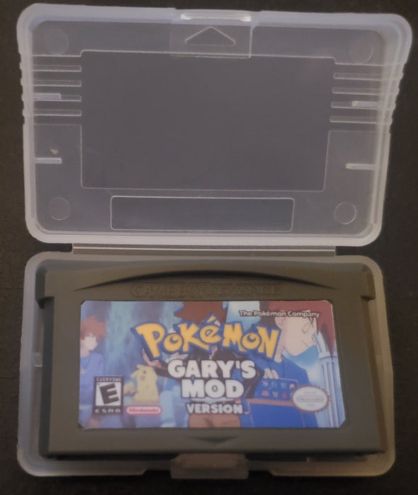 Pokemon Gary's Mod GBA ROM Hack Video Game Boy Advance - for just $18.49! 