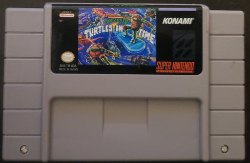 TMNT 4 Turtles in Time SNES Video Game Super Nintendo Ninja Turtles - for just $22.99! 