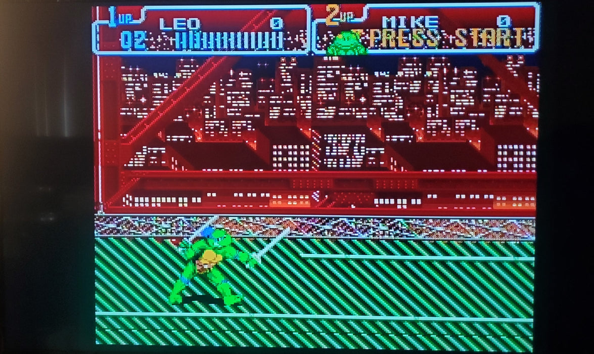 TMNT 4 Turtles in Time SNES Video Game Super Nintendo Ninja Turtles - for just $22.99! 