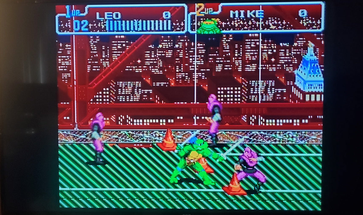 TMNT 4 Turtles in Time SNES Video Game Super Nintendo Ninja Turtles - for just $22.99! 