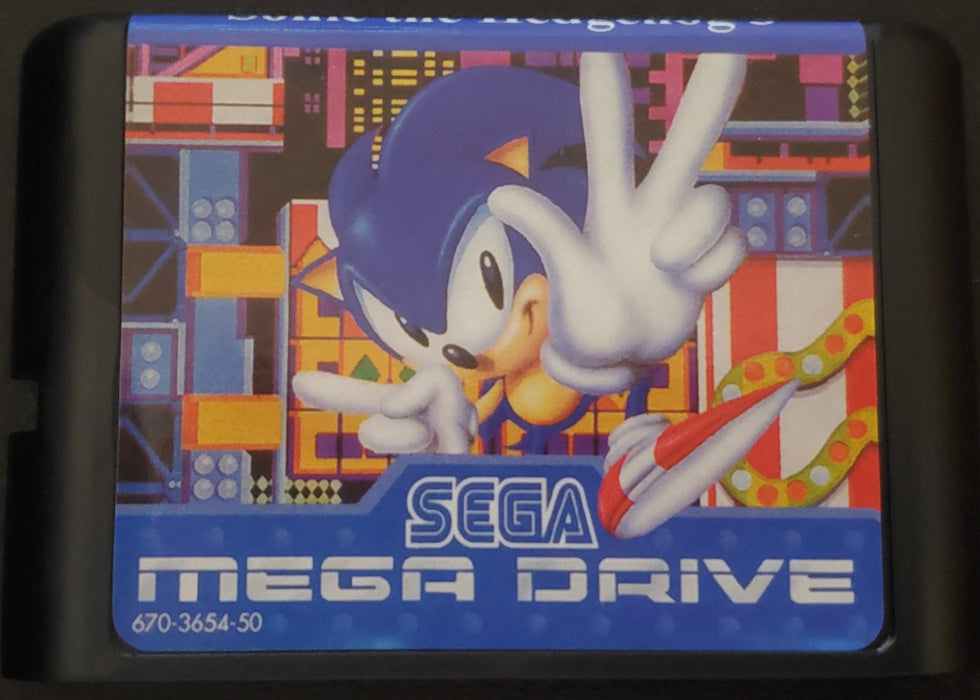 Sega Genesis Mega Drive Video Game Cartridges - for just $18.99! 