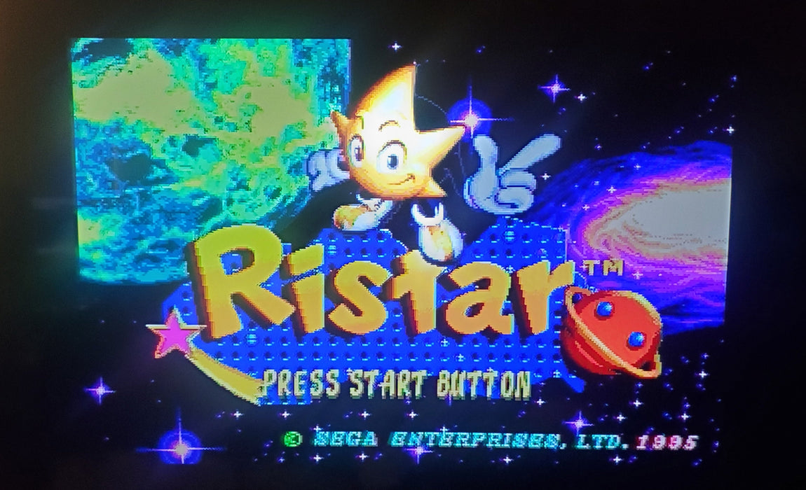 Ristar Sega Genesis Mega Drive Video Game Cartridge 1995 - for just $18.99! 