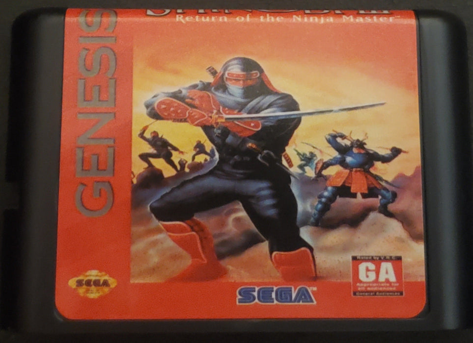 Shinobi 3 Return of the Ninja Master Sega Genesis Mega Drive Video Game - for just $18.99! 