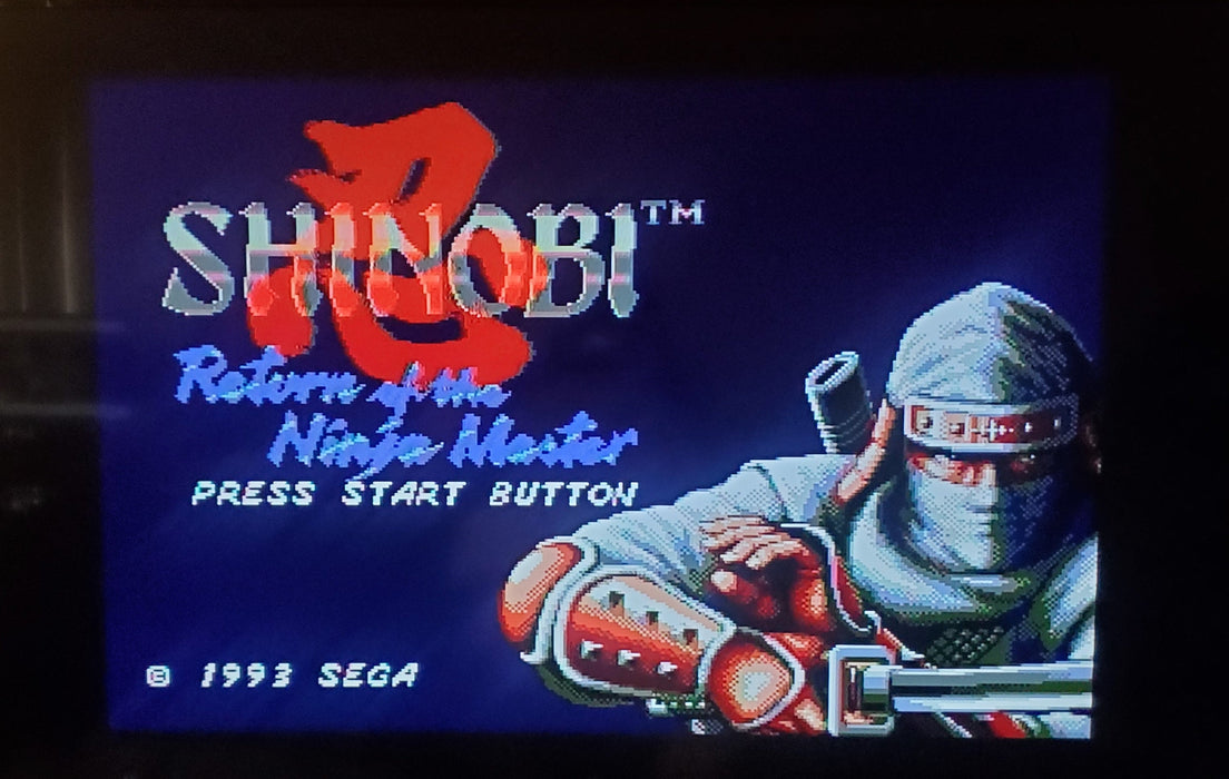 Shinobi 3 Return of the Ninja Master Sega Genesis Mega Drive Video Game - for just $18.99! 