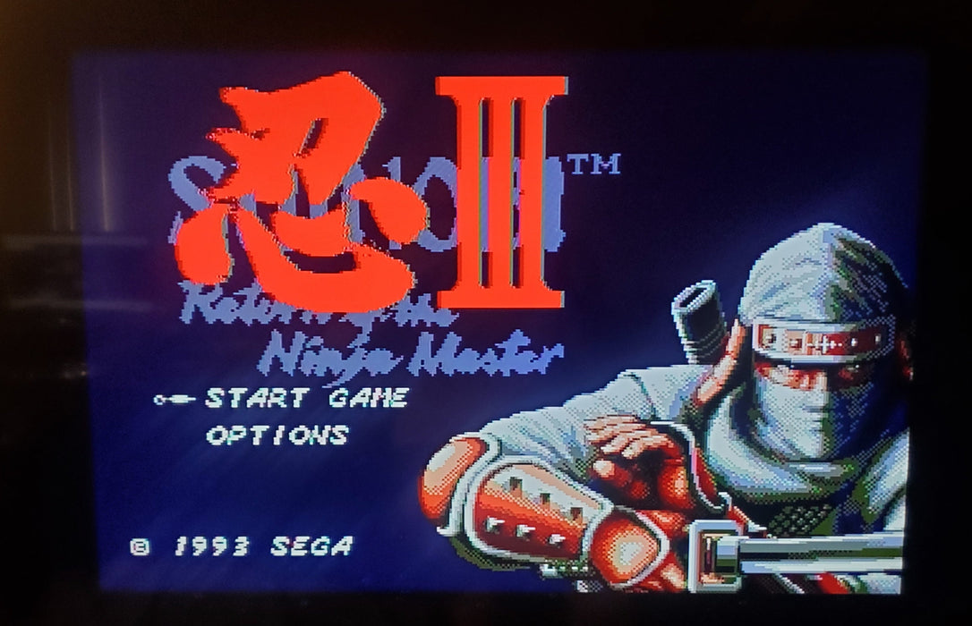 Shinobi 3 Return of the Ninja Master Sega Genesis Mega Drive Video Game - for just $18.99! 