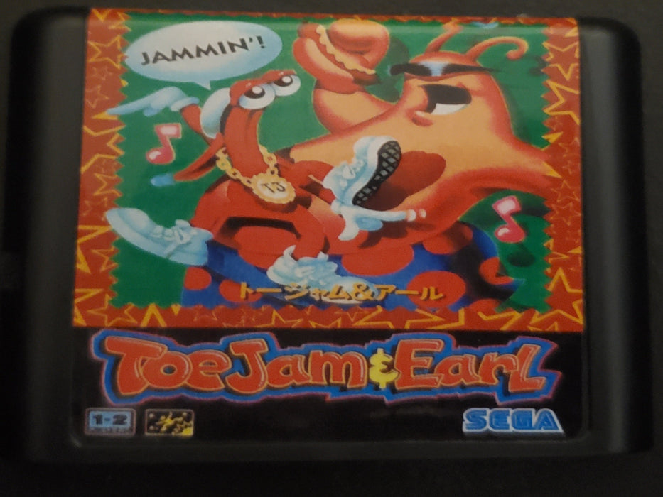 Toejam and Earl Sega Genesis Mega Drive Video Game Cartridge 1991 - for just $18.99! 