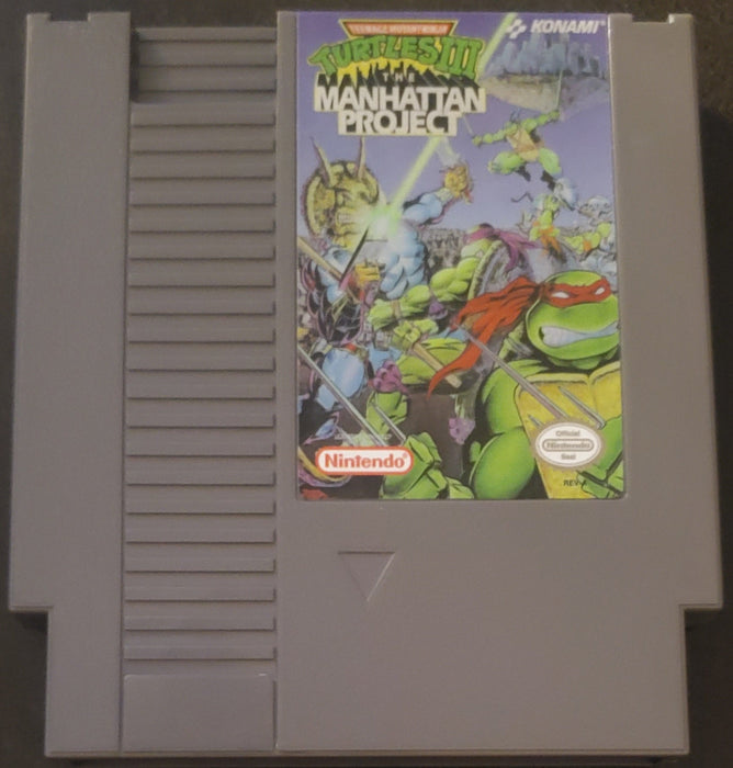 TMNT 3 NES Video Game Cartidge Nintendo Entertainment System - for just $39.99! 