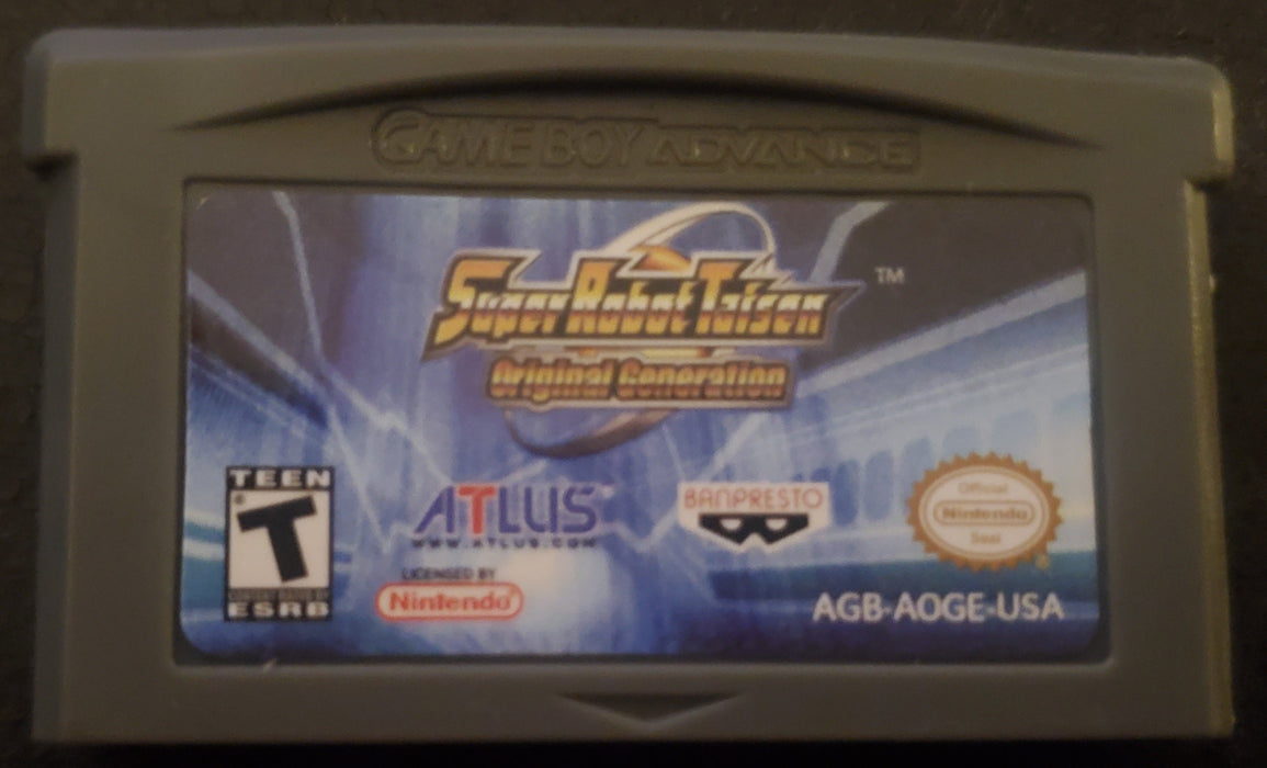 Super Robot Taisen Original Generation GBA Video Game Boy Advance 2006 - for just $12.50! 